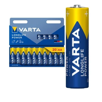 Varta Longlife Power Αλκαλική Μπαταρία AA 1.5V 04906 121 720