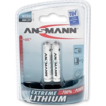 Ansmann Extreme Μπαταρίες Λιθίου AAA 1.5V 2τμχ 5021013