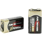 Ansmann X-Power Αλκαλική Μπαταρία 9V 1τμχ 5015643 - Image 2