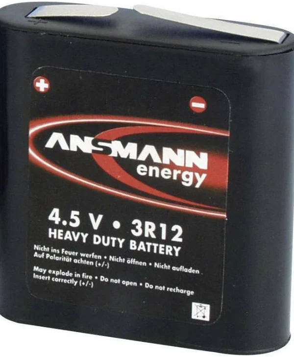 Ansmann Μπαταρία Zinc 3R12 4.5V 1τμχ 5013091