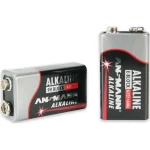 Ansmann Αλκαλική Μπαταρία 9V 1τμχ 1515-0000 - Image 2