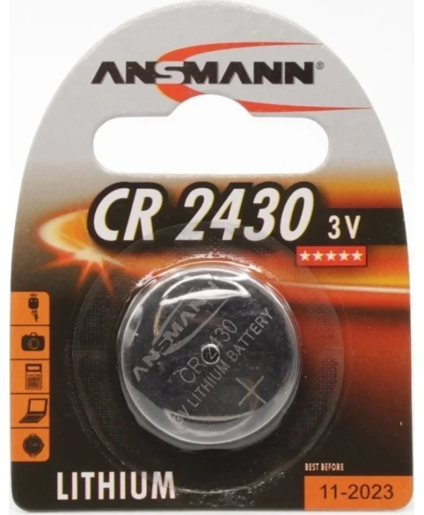 Ansmann Μπαταρία Λιθίου Ρολογιών CR2430 3V 1τμχ 5020092
