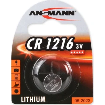 Ansmann Μπαταρία Λιθίου Ρολογιών CR1216 3V 1τμχ 1516-0007