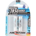 Ansmann Digital Επαναφορτιζόμενες Μπαταρίες AA Ni-MH 2850mAh 1.2V 2τμχ 5035082
