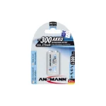 Ansmann Επαναφορτιζόμενη Μπαταρία 9V Ni-MH 300mAh 1τμχ 5035453 - Image 2