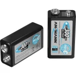 Ansmann Επαναφορτιζόμενη Μπαταρία 9V Ni-MH 300mAh 1τμχ 5035453 - Image 7