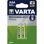 Varta Accu Phone Power Επαναφορτιζόμενες Μπαταρίες AAA Ni-MH 800mAh 2τμχ 58398101402 - Image 3