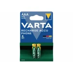 Varta Accu Phone Power Επαναφορτιζόμενες Μπαταρίες AAA Ni-MH 800mAh 2τμχ 58398101402 - Image 5