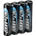 Ansmann Επαναφορτιζόμενες Μπαταρίες AAA Ni-Zn 550mAh 1.6V 4τμχ 1321-0001 - Image 3