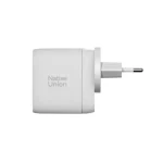 Native Union Φορτιστής Χωρίς Καλώδιο GaN με 2 Θύρες USB-A και Θύρα USB-C 67W Power Delivery Λευκός FAST-PD67-WHT-2CA