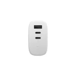Native Union Φορτιστής Χωρίς Καλώδιο GaN με 2 Θύρες USB-A και Θύρα USB-C 67W Power Delivery Λευκός FAST-PD67-WHT-2CA - Image 2