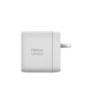 Native Union Φορτιστής Χωρίς Καλώδιο GaN με 2 Θύρες USB-A και Θύρα USB-C 67W Power Delivery Λευκός FAST-PD67-WHT-2CA - Image 3