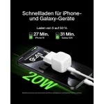 Belkin Φορτιστής με Θύρα USB-C και Καλώδιο USB-C - USB-C 20W Power Delivery Λευκός (BOOST Charge) WCA009KQ1MWH-B6 - Image 7