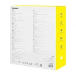 Baseus Tspace Series Φορτιστής Αυτοκινήτου 45W 22A με Θύρες: 2xUSB 2xType-C μαζί με Καλώδιο Type-C Μαύρο Χρώμα B00051300111-00 - Image 4