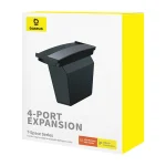 Baseus Tspace Series Φορτιστής Αυτοκινήτου 45W 22A με Θύρες: 2xUSB 2xType-C μαζί με Καλώδιο Type-C Μαύρο Χρώμα B00051300111-00 - Image 9