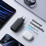 Baseus Φορτιστής GaN με 2 Θύρες USB-A και 2 Θύρες USB-C και Καλώδιο USB-C - USB-C 100W Power Delivery Μαύρος (P10162705112-00) - Image 6