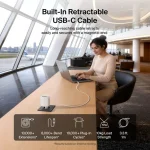 Belkin Φορτιστής GaN με Θύρα USB-C και Καλώδιο USB-C 67W Λευκός (UltraCharge) WCH022KQWH - Image 8