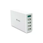 Fantec Βάση Φόρτισης με 4 Θύρες USB-A και Θύρα USB-C 40W Quick Charge 3.0 σε Λευκό χρώμα (QC3-A51) 1954 - Image 2