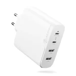 Alogic Φορτιστής Χωρίς Καλώδιο με 2 Θύρες USB-A και 2 Θύρες USB-C 100W Power Delivery Λευκός (WCG4X100-EU)