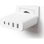 Alogic Φορτιστής Χωρίς Καλώδιο με 2 Θύρες USB-A και 2 Θύρες USB-C 100W Power Delivery Λευκός (WCG4X100-EU) - Image 2