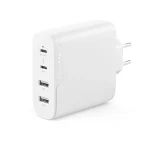 Alogic Φορτιστής Χωρίς Καλώδιο με 2 Θύρες USB-A και 2 Θύρες USB-C 100W Power Delivery Λευκός (WCG4X100-EU) - Image 3