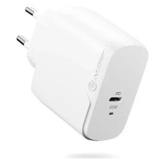 Alogic Φορτιστής Χωρίς Καλώδιο με Θύρα USB-C 65W Λευκός (WCG1X65-EU)