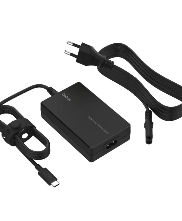 Belkin Universal Φορτιστής Laptop 100W με Αποσπώμενο Καλώδιο Τροφοδοσίας INC016VFBK