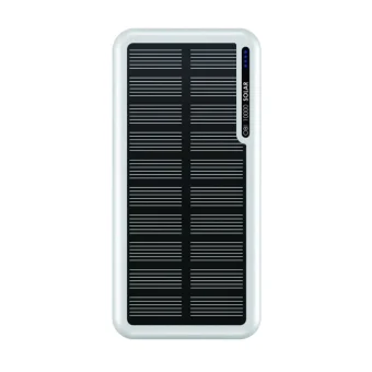 Boompods Obi Ηλιακό Power Bank 10000mAh με 2 Θύρες USB-A και Θύρα USB-C Λευκό POSWHT