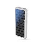 Boompods Obi Ηλιακό Power Bank 10000mAh με 2 Θύρες USB-A και Θύρα USB-C Λευκό POSWHT - Image 3