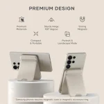 Satechi OntheGo MagSafe Power Bank 5000mAh 15W με Θύρα USB-C Μπεζ ST-B5Q2SW - Image 5