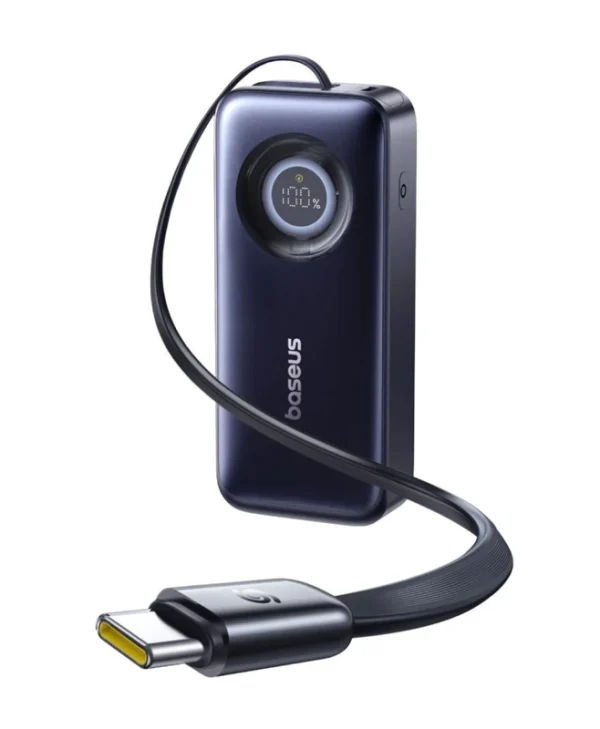 Baseus EnerCore CR11 Power Bank 20000mAh 100W με Θύρα USB-C Power Delivery Μαύρο E0027J00