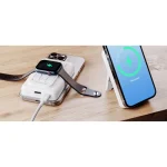 Alogic Lift 4-in-1 MagSafe Power Bank 10000mAh 18W με Θύρα USB-A και Θύρα USB-C Λευκό L10KPBWH - Image 9
