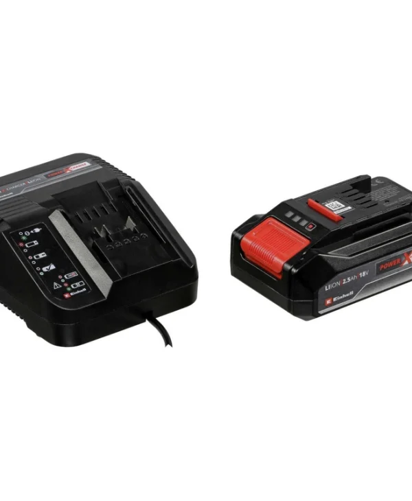 Einhell Σετ Μπαταρίας Λιθίου Χωρητικότητας 2.5Ah 18V με Φορτιστή 4512097