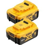 Dewalt Σετ 2 Μπαταριών Εργαλείου Λιθίου 18V με Χωρητικότητα 5Ah DCB184P2-XJ - Image 3