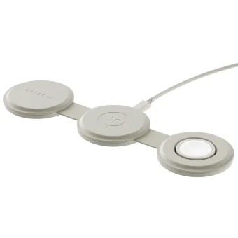 Satechi Ασύρματος Φορτιστής Qi2 15W Μπεζ (OnTheGo) ST-QTG31W