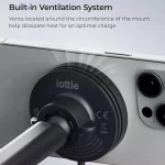 iOttie Βάση Κινητών Αυτοκινήτου iOttie Velox Mini Qi2 για Ταμπλό / Παρμπρίζ με Βεντούζα / Ασύρματη Μαγνητική Φόρτιση MagSafe 15W & Φορτιστής Αυτοκινήτου 20W VLXWCG213 - Image 6