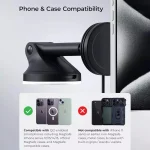 iOttie Βάση Κινητών Αυτοκινήτου iOttie Velox Mini Qi2 για Ταμπλό / Παρμπρίζ με Βεντούζα / Ασύρματη Μαγνητική Φόρτιση MagSafe 15W & Φορτιστής Αυτοκινήτου 20W VLXWCG213 - Image 7