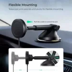 iOttie Βάση Κινητών Αυτοκινήτου iOttie Velox Mini Qi2 για Ταμπλό / Παρμπρίζ με Βεντούζα / Ασύρματη Μαγνητική Φόρτιση MagSafe 15W & Φορτιστής Αυτοκινήτου 20W VLXWCG213 - Image 8