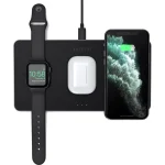 Satechi Ασύρματος Φορτιστής (Qi Pad) 24W Μαύρος (Trio) 293955