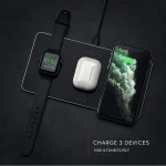 Satechi Ασύρματος Φορτιστής (Qi Pad) 24W Μαύρος (Trio) 293955 - Image 6