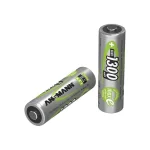 Ansmann Basic II USB Φορτιστής 2 Μπαταριών Ni-MH Μεγέθους AA/AAA Σετ με 2x AA 1300mAh 1001-0119-01 - Image 4