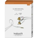 Inakustik Καλώδιο Ήχου 3.5mm male - RCA male Λευκό 3m με Επίχρυσους Ακροδέκτες 00310003 - Image 3