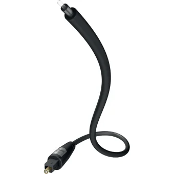 Inakustik Optical Audio Cable TOS male - TOS male Μαύρο 1.5m (00312115)