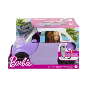 Barbie Το Ηλεκτρικό Αυτοκίνητο Όχημα για Κούκλες για 3+ Ετών HJV36