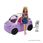 Barbie Το Ηλεκτρικό Αυτοκίνητο Όχημα για Κούκλες για 3+ Ετών HJV36 - Image 2
