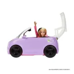 Barbie Το Ηλεκτρικό Αυτοκίνητο Όχημα για Κούκλες για 3+ Ετών HJV36 - Image 6