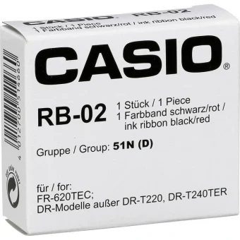Casio RB-02 Γνήσια Μελανοταινία Αριθμομηχανής 1τμχ RB-02-2