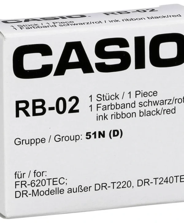 Casio RB-02 Γνήσια Μελανοταινία Αριθμομηχανής 1τμχ RB-02-2