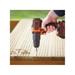 Black & Decker Κρουστικό Δραπανοκατσάβιδο Μπαταρίας 18V 1x1.5Ah BDCHD18K-QW - Image 6