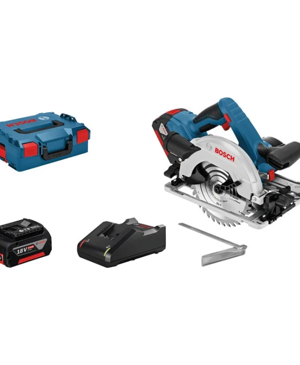 Bosch GKS 18V-57 G Δισκοπρίονο 18V Solo με Σύστημα Αναρρόφησης 06016A2106